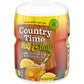 Country Time Half & Half Lemonade Iced Tea Naturally Flavored Powdered Drink Mix 12 Count 19 oz Canisters