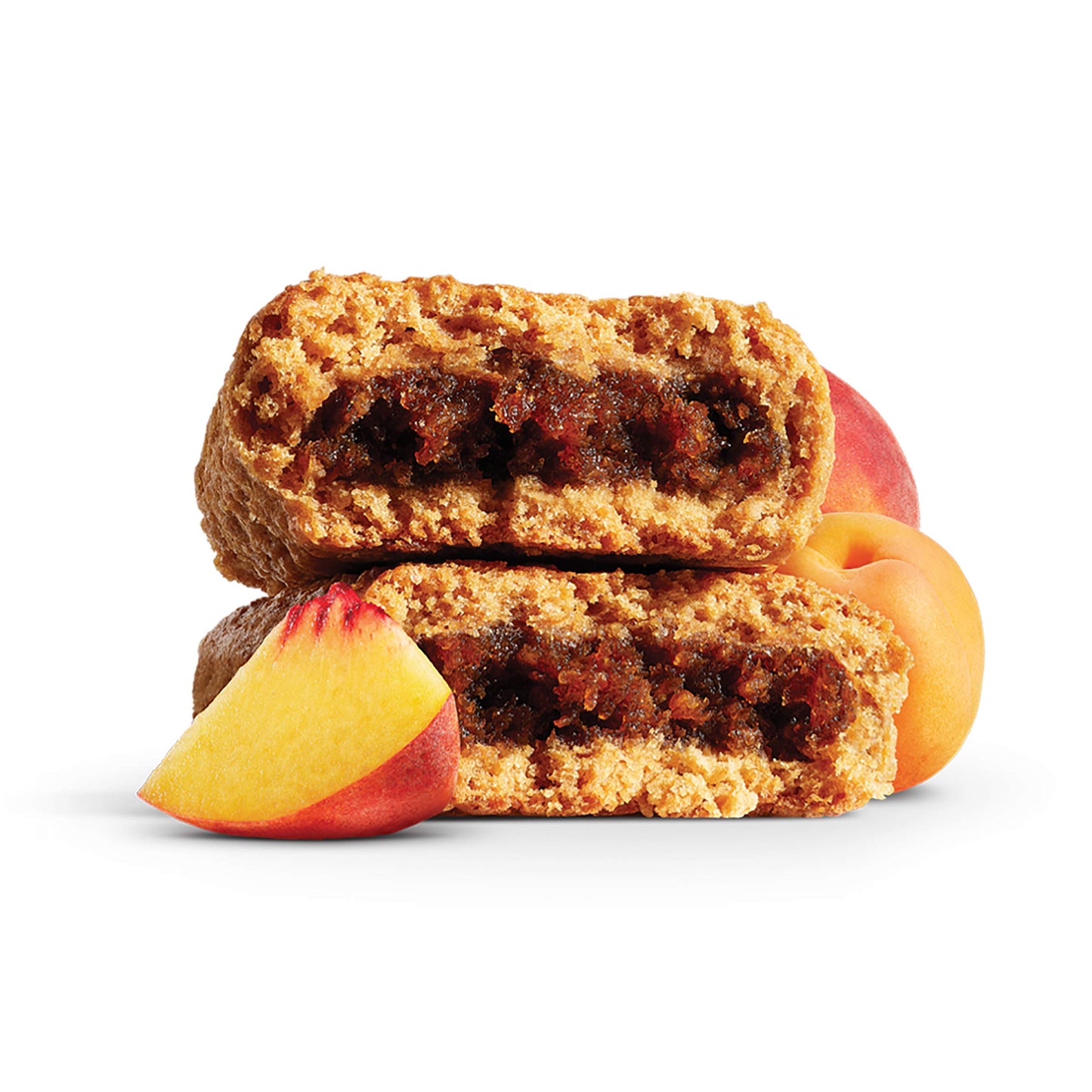 Natures Bakery Whole Wheat Fig Bars, Peach Apricot, Real Fruit, Vegan, Non-Gmo, Snack Bar, 1 Box With 12 Twin Packs (12 Twin Pac