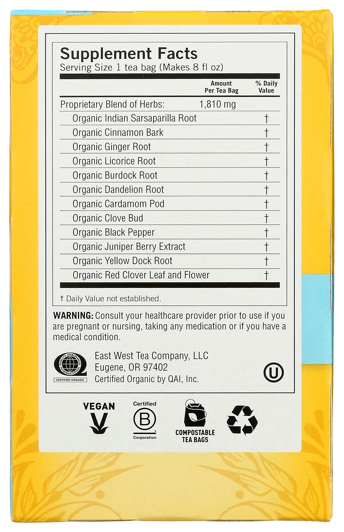 Yogi Tea, Detox, 16 Count