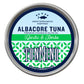 Tonnino Tuna Fish Albacore - Premium Chunk in Olive Oil with Garlic & Herbs - 4.94 oz (Pack of 12) - Ready to Eat Protein Snacks