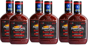 Famous Dave's Devil's Spit BBQ Sauce, 19 Ounce, Pack of 6