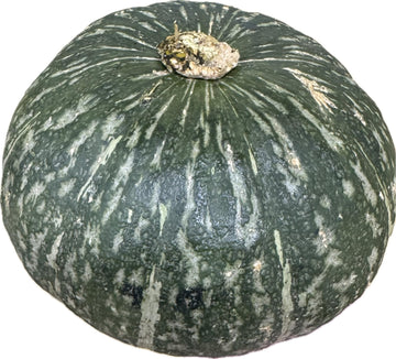 Fresh Whole Kabocha Squash - 4 lbs Approx, Japanese Pumpkin for Soups, Roasting, Tempura and More