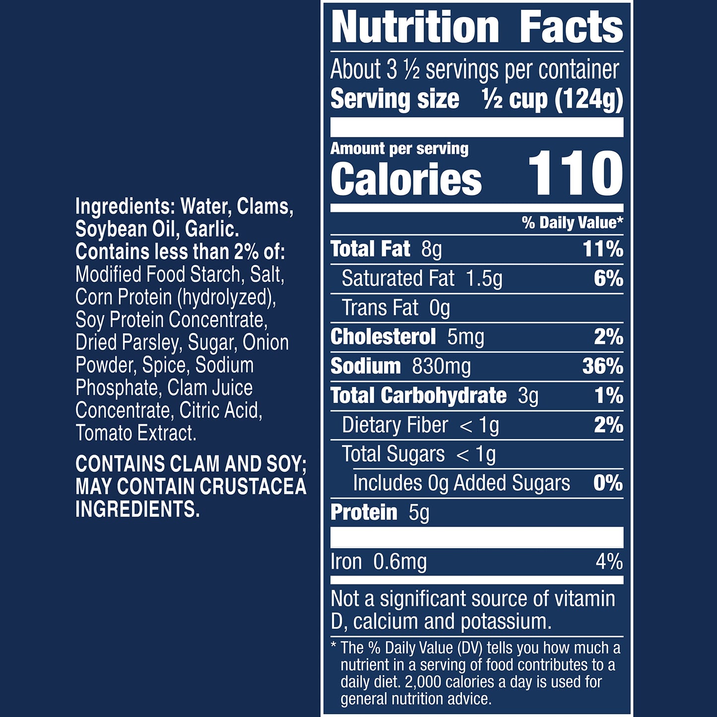 Progresso White Clam Sauce With Garlic & Herb, 15 oz. (Pack of 6)