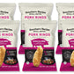 Southern Recipe Small Batch Pork Rinds | Korean Kimchi BBQ Chicharrones | Keto Friendly, Gluten Free, Low Carb Food | 7g of Collagen Per Serving | High Protein | 4 Oz Bag (Pack of 6)