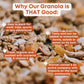 Tempo Granola Apricot Coconut Almond Granola Clusters (6 Pack) Gluten Free Oats, High Protein, Low Sugar, Vegan, Dairy Free, Soy