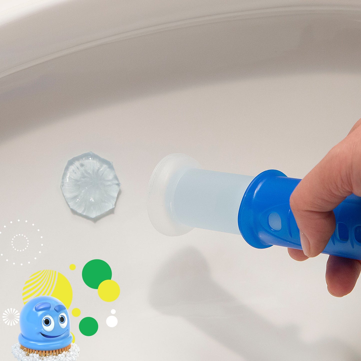Scrubbing Bubbles Fresh Gel Toilet Bowl Cleaning Stamps, Gel Cleaner, Helps Prevent Limescale And Toilet Rings, Citrus Scent, 6