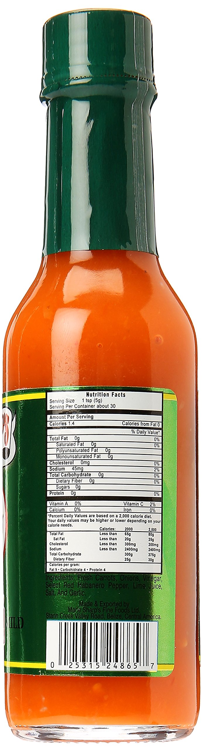 Marie Sharps Mild Hot Sauce