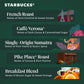 Starbucks K-Cup Coffee Pods Variety Pack, Light, Medium, Dark Roast & Flavored, 40 Count