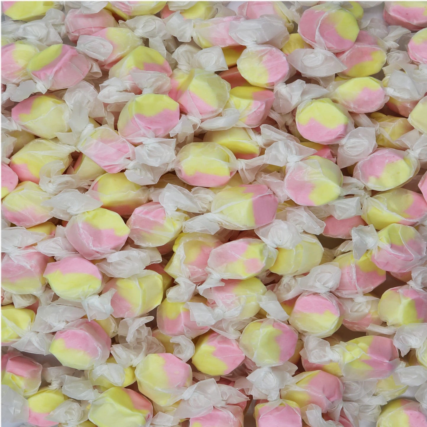 Gourmet Soft And Chewy Salt Water Taffy Candy - Individually Wrapped - Bulk Bag (Strawberry Banana, 2 Pound (Pack Of 1))