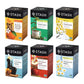 Stash Tea Soothing Herbal Tea Variety Pack, 6 Boxes, 18-20 Tea Bags Each, Soothing Herbal Sampler, Model 77719