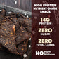 StarWalker Organic Farms Simply Salt and Pepper Beef Jerky - Organic, Regenerative Organic Certified, 42g Protein, No Nitrates,
