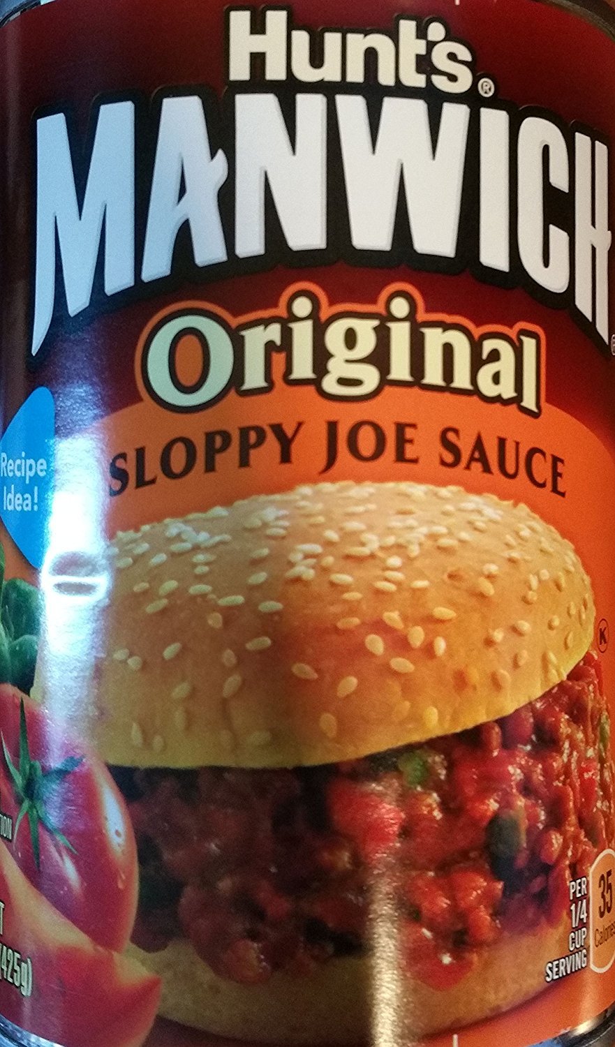Manwich, HuntS Original, Sloppy Joe Sauce, 15 Ounce