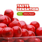 Gumballs In Jar - 1 Inch Bubble Gumballs - Cherry Flavored Bubble Gum - Green Kids Gum - Gumballs For Kids - 9 Oz -Chewing Gum