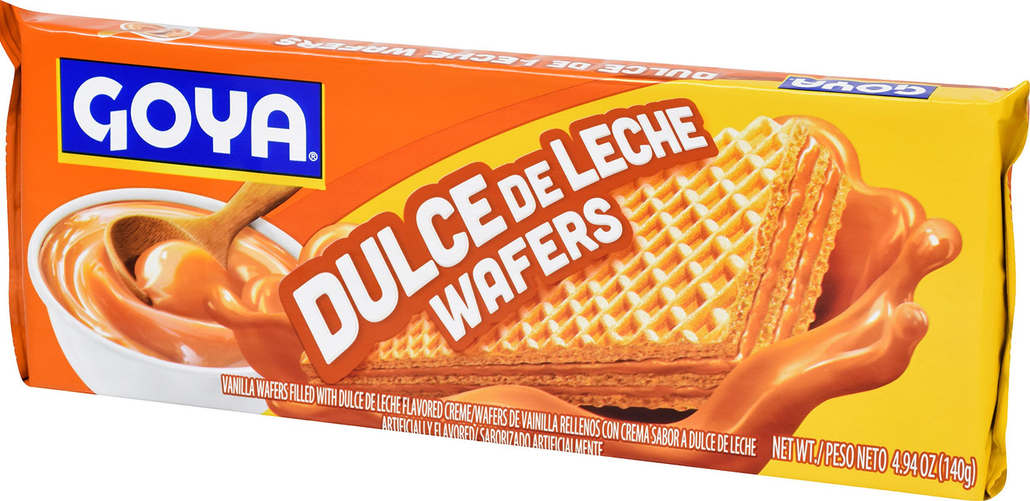 Goya Dulce De Leche Wafer Cookies, 4.94 Ounce