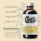 COOKS Pure Lemon Extract, Cold Pressed, Sugar Free, Gluten Free, 16 Fl Oz