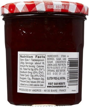 Bonne Maman Preserve, Strawberry, 13-Ounce