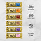 David High Protein Bars - Sugar Free, Low Carb, Gluten Free, 28g Protein, 150 Calories - Variety Pack of 6