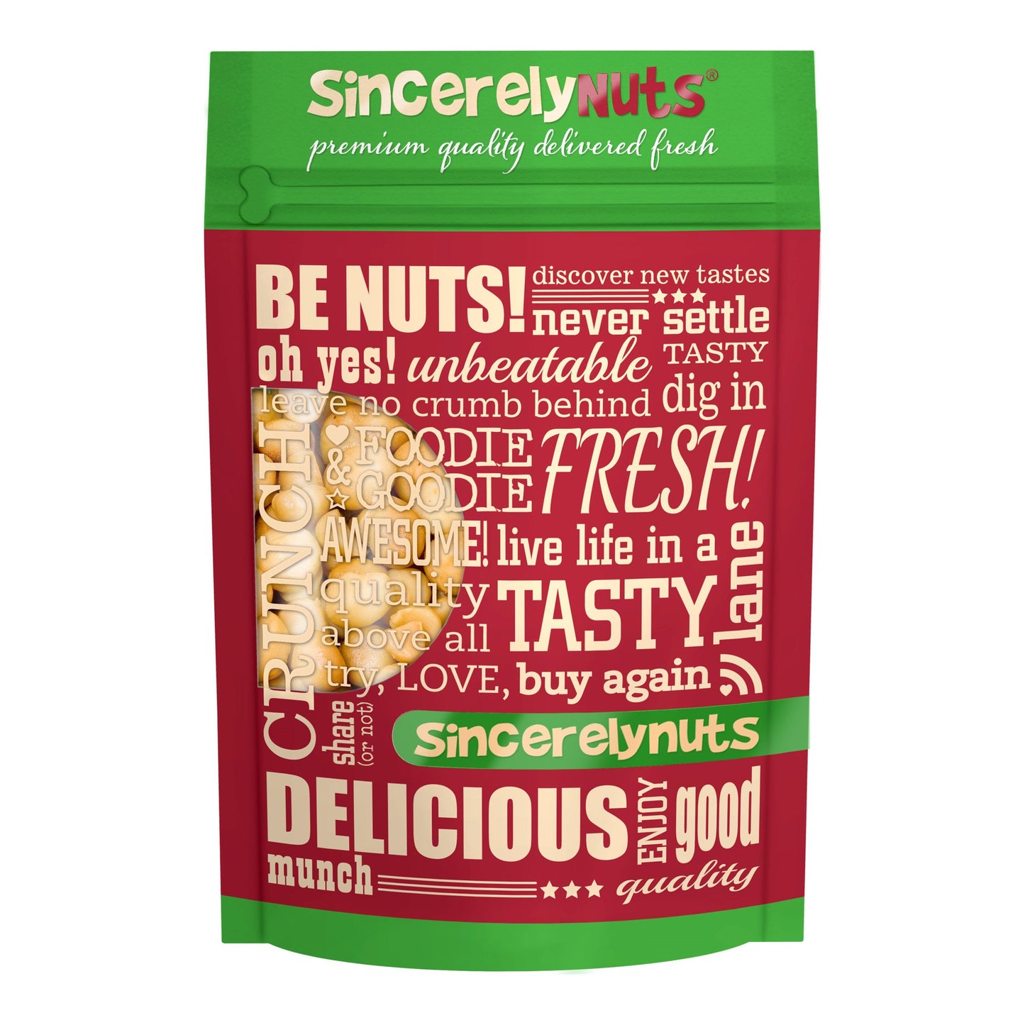 Sincerely Nuts Macadamia Nuts Roasted & Unsalted (2lb bag) - Nutty & Delicious Snack Food | Tons of Health Benefits | Kosher, Ve