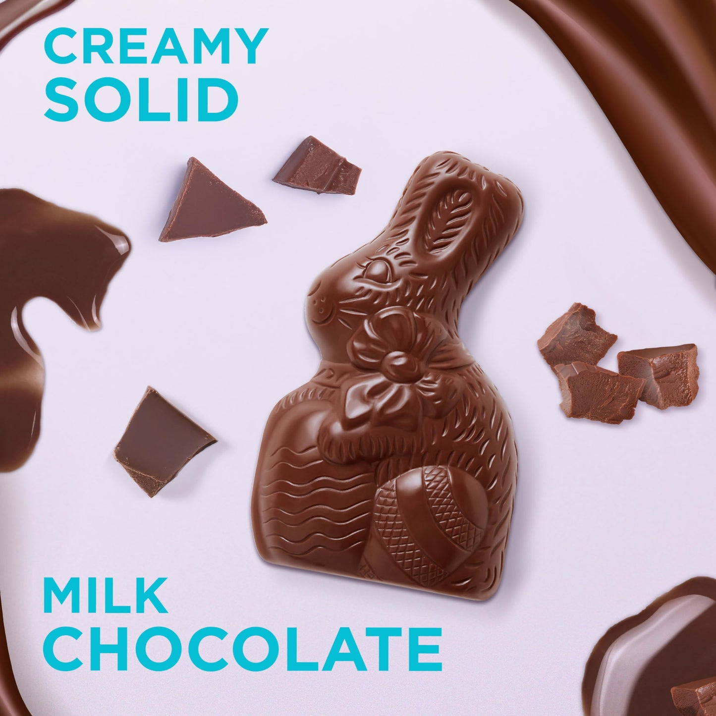 Russell Stover Milk Chocolate Solid Rabbit, 1.5 Ounce (Pack Of 24)