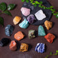 Forby 3 Lbs Bulk Rough Madagascar Stones Mix - Large 1'' Natural Raw Stones Crystal For Tumbling, Cabbing, Fountain Rocks, Decor