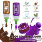 Limino Food Coloring - Vivid Liquid Dye for Baking and Crafts - 6 fl. oz - Brown