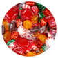 The Hampton Candy Company Old Fashioned Hard Candy Assortment, 1 Pound Bulk Candy, Butterscotch, Root Beer, Strawberry Bon Bons, Cinnamon, Peppermints