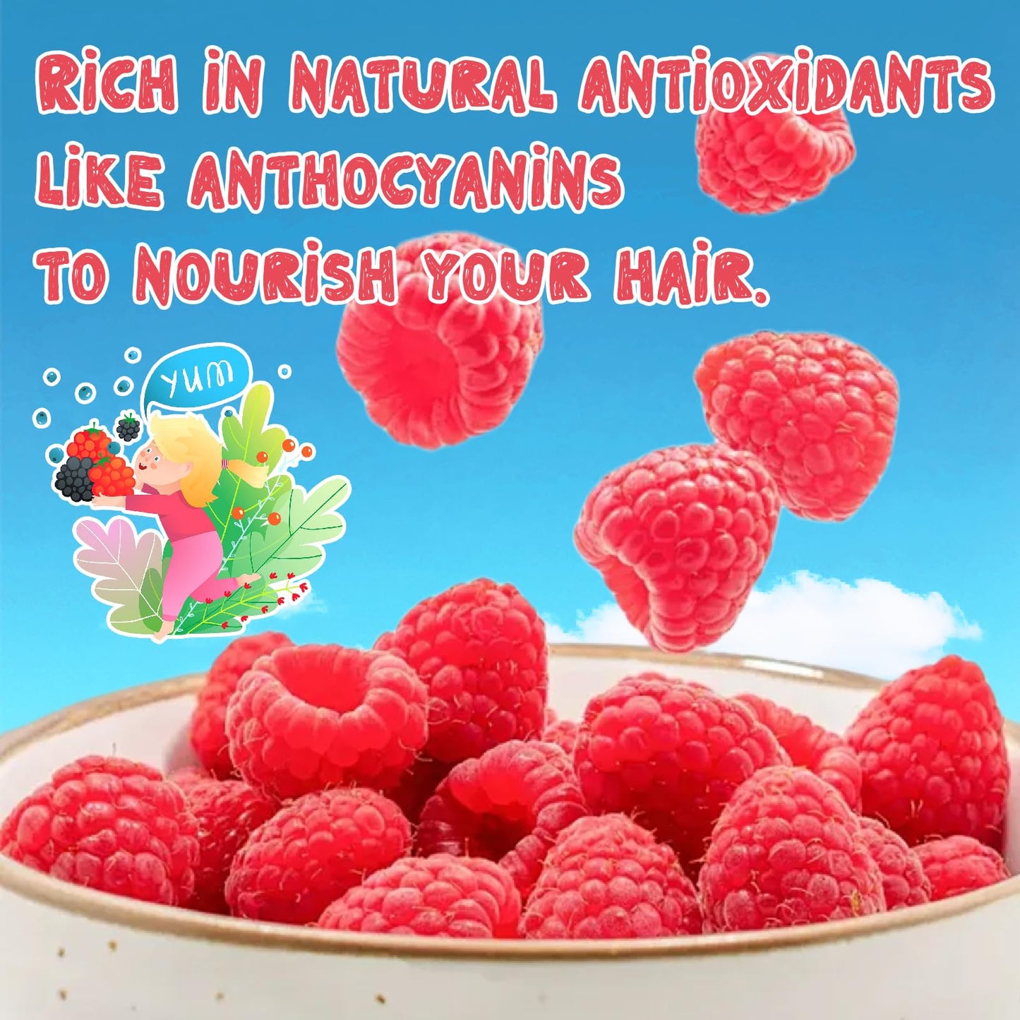 Freeze Dried Raspberry Pieces, 3.53 oz Crunchy Raspberries Crumbles, No Sugar Added Gluten-Free Raspberries Baking Chips, Dried