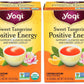 Yogi Sweet Tangerine Positive Energy, 16 Tea Bags, Packaging May Vary (Pack Of 2)