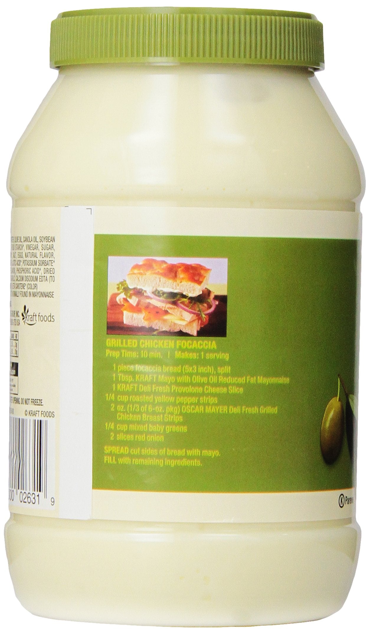 Kraft Mayonnaise With Olive Oil, 30-Ounce Jars (Pack Of 2)