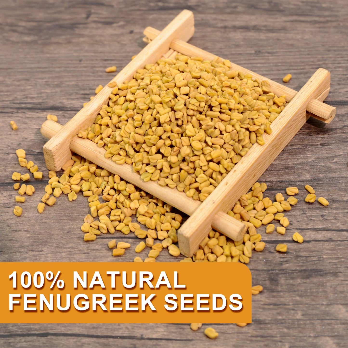 FullChea Fenugreek Seed Tea Bags - Non-GMO, Caffeine-Free, 40 Count, 3g/bag - Supports Digestion