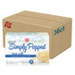 Jolly Time Simply Popped, Vegan, Dairy Free Microwave Popcorn, 3Oz Sharing Bag, 3 Bags Per Carton (Simply Popped Sea Salt, 3 Oun