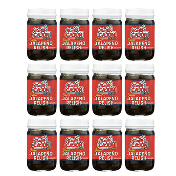 Ragin Cajun Sweet & Spicy Jalapeo Relish, 12 Ounce (Pack of 12)