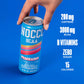 NOCCO BCAA Energy Drink - Sugar Free, Carbonated, Low Calorie - 12 Fl Oz (Pack of 12) - 200mg Caffeine, BCAAs, Vitamins B