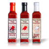 Palo Alto Firefighters Pepper Sauce Variety Pack (8.5Oz) - Pack Of 3 (Original, Habanero, Ghost Pepper) - Salt Free Pepper Plant