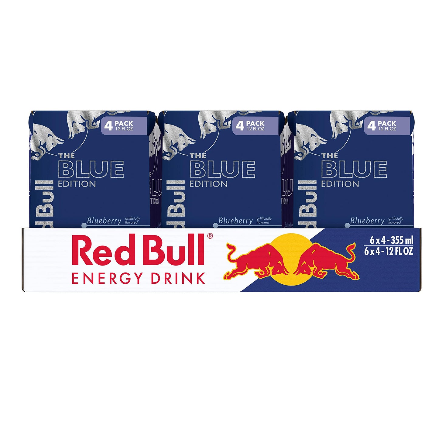 Red Bull Energy Drink The Blue Edition, 12 Fl oz, Pack of 6 (24 Ounce Total)