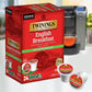 Twinings Decaffeinated English Breakfast Black Tea K-Cup Pods For Keurig, 24 Count (Pack Of 1), Smooth, Flavourful, Robust, Enjo