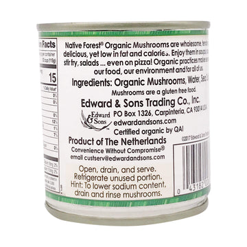 Native Forest Mushroom Pieces and Stems, 4 Oz