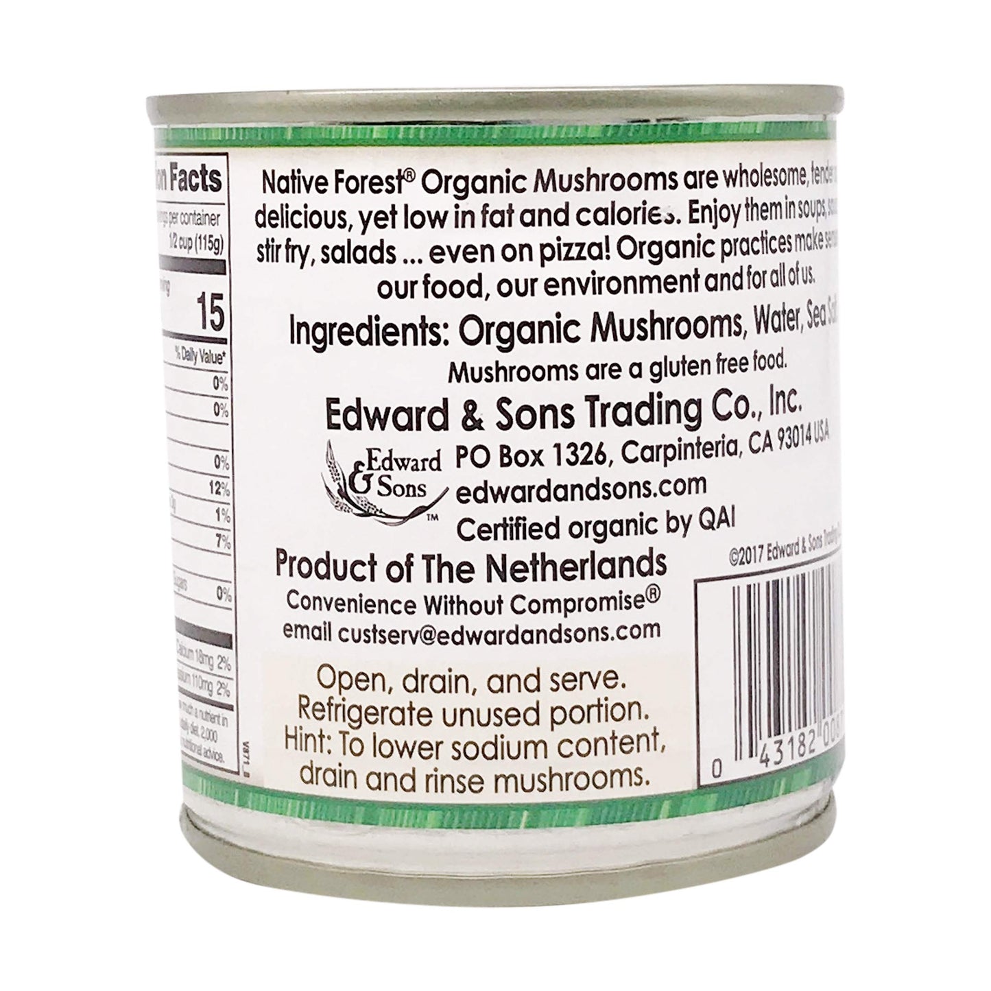 Native Forest Mushroom Pieces and Stems, 4 Oz