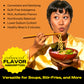Immi Ramen Variety Pack - Bold Flavors, Better Noodles - High Protein, Low Carb, Plant Based - Spicy Beef, Black Garlic Chicken,