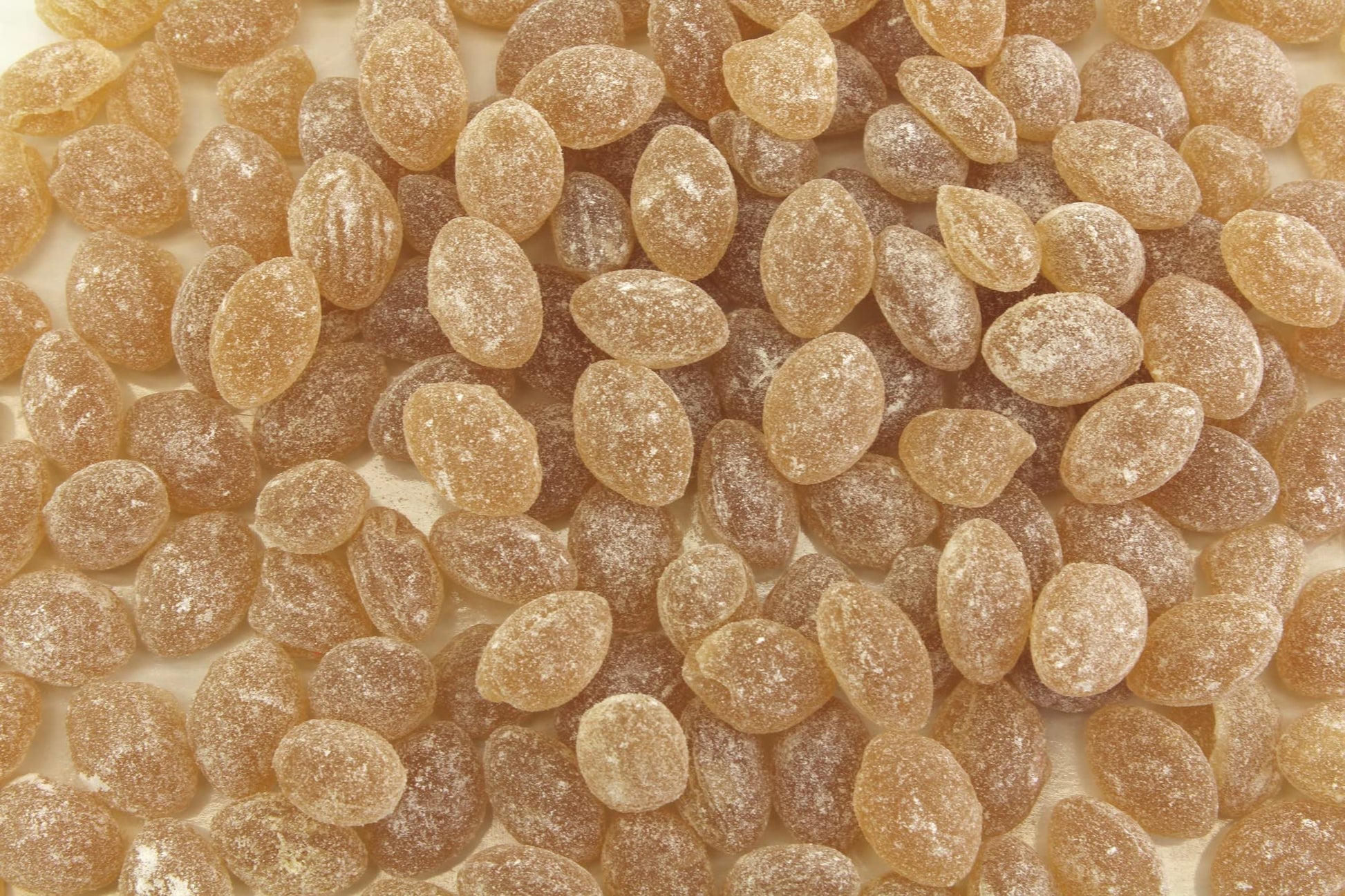 Planet Sweets Sanded Ginger Hard Candy Drops - 8 Ounce - Old Fashioned Candies - Naturally Flavored - Gluten Free