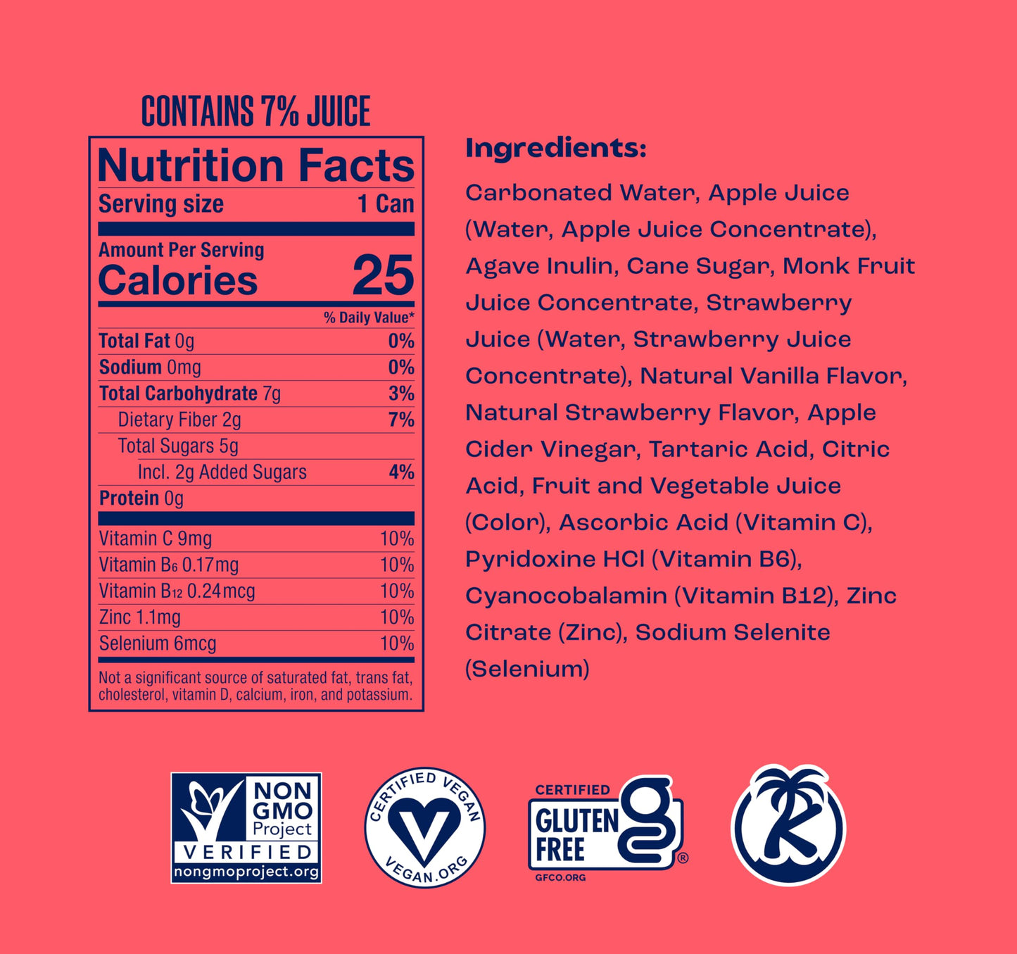Sunsip Prebiotic Soda With Benefits - Gut-Healthy Beverage With Vitamins And Minerals, 25 Calories, Soda Alternative, Naturally