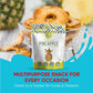 Crispy Craze Freeze Dried Pineapple (24 Snack Sized Bags, 0.52 Oz Each), Pineapple Fruit Crisps, Non Gmo, Healthy Snack, No Adde