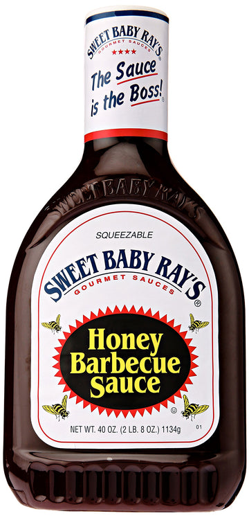 Sweet Baby Rays Barbecue Sauce, Honey, 40 oz