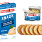 Bumble Bee Snack On The Run Tuna Salad With Crackers Kit, 3.5 Oz (Pack Of 12) - Ready To Eat, Spoon Included - Wild Caught Tuna - Shelf Stable & Convenient Protein Snack