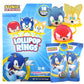 Imaginings 3 Sonic The Hedgehog Individually Wrapped Lollipop Rings, Knuckles And Tails Decorated Candy, Birthday Party Favors,