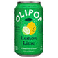 OLIPOP Prebiotic Soda Pop  Lemon Lime  Prebiotics  Botanicals  Plant Fiber  12 fl oz