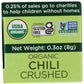 Spicely Organic Chili Pepper Crushed - Compact