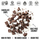 TGB Chocolate Chip Granola Cereal, Keto Friendly Snack, No Added Sugar, Gluten Free, High Fiber, 8oz Resealable Bag (Pack of 1)
