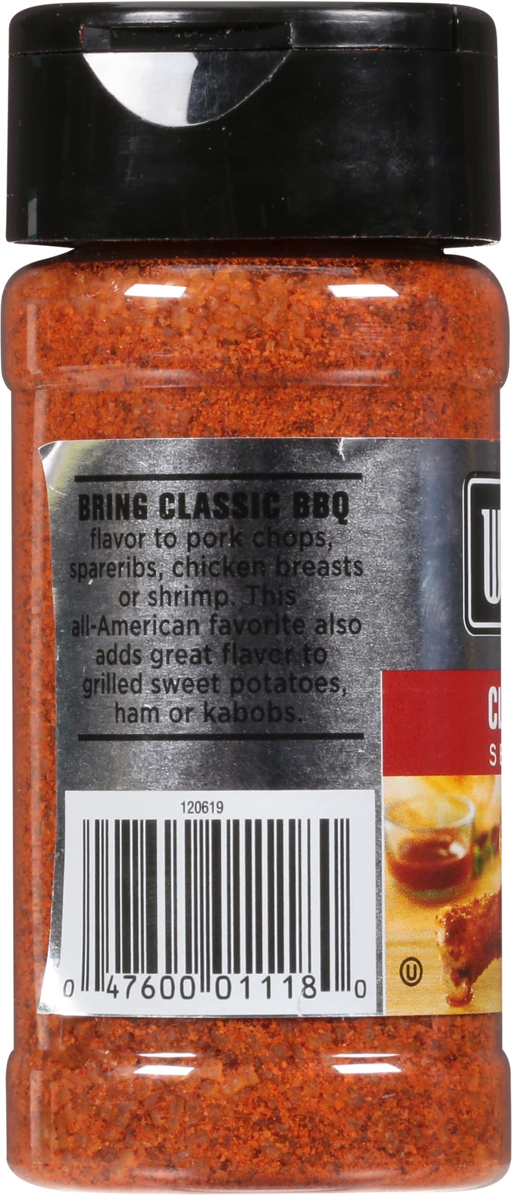 Weber Classic Bbq Rub, 3.25 Ounce Shaker