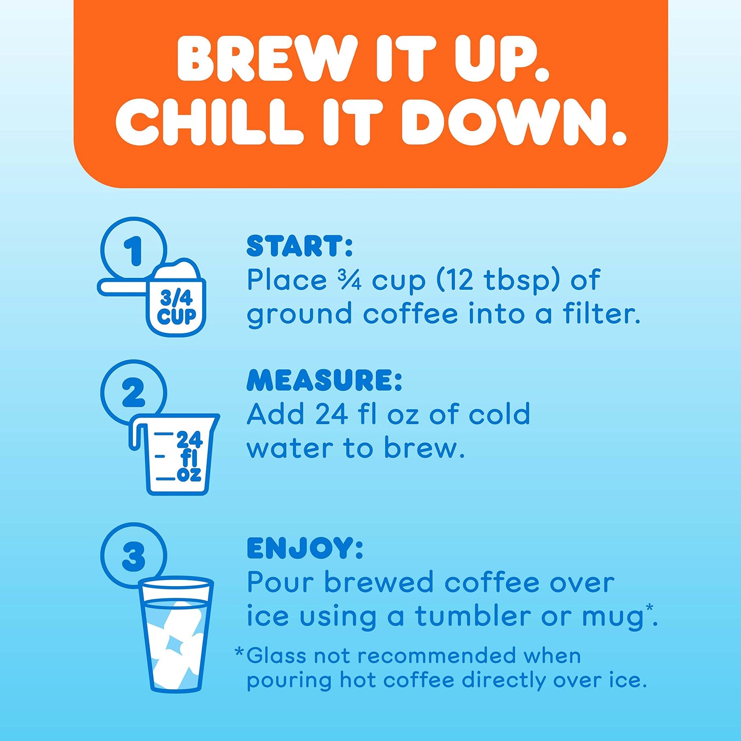 Dunkin' Cold Ground Coffee, 10 Ounce (Pack Of 6)